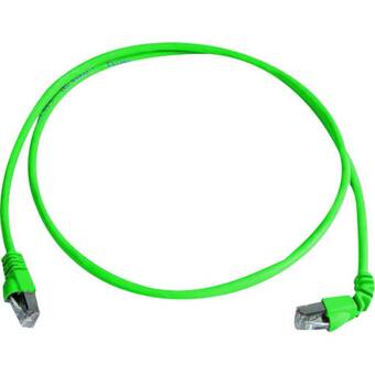 Conrad Telegärtner l00001a0156 rj45 netwerkkabel, patchkabel cat 6a s/ftp 2.00 m groen vlambestendig, halogeenvrij 1 stuk(s) aanbieding