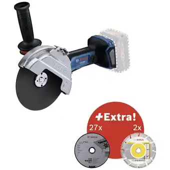 Conrad Bosch professional gws 18v-180 pc 0615990n10 haakse slijper 180 mm brushless, zonder accu 18 v aanbieding