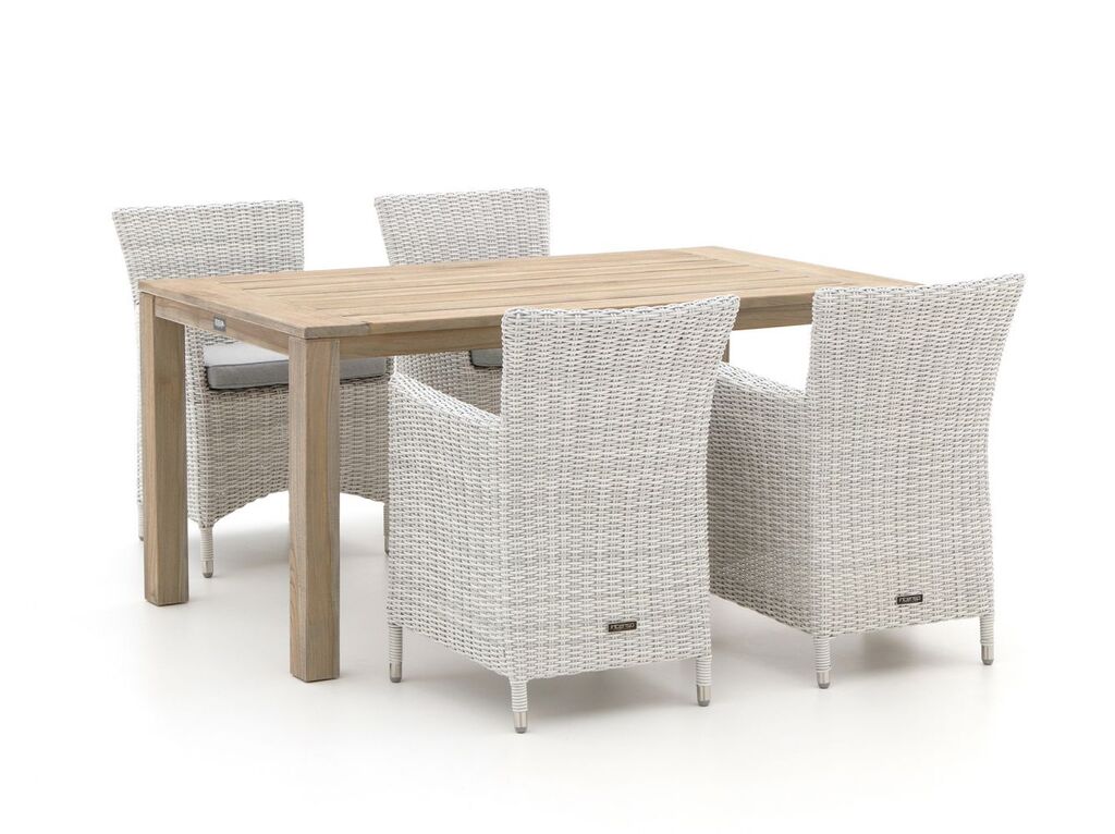 Kees Smit Intenso borno/rough-s 160cm dining tuinset 5-delig - laagste prijsgarantie! aanbieding