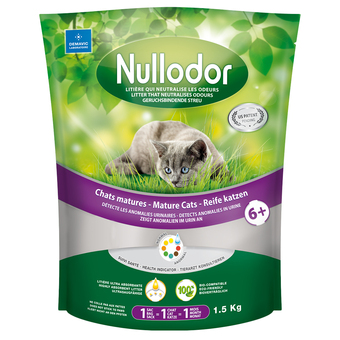 Zooplus Nullodor mature cats kattenbakvulling - voordeelpakket: 3 x 1,5 kg aanbieding