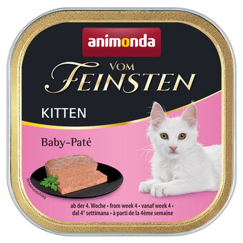 Zooplus 36x100g baby paté baby paté animonda vom feinsten kattenvoer aanbieding