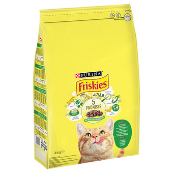 Zooplus Purina friskies met konijn, kip en groenten - dubbelpak: 2 x 4 kg aanbieding