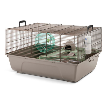 Zooplus Savic hamsterkooi duncan - bruin / grijs: ca 67,5 x 49 x 37,5 cm aanbieding