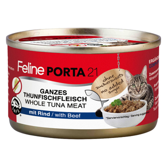 Zooplus 6x90g graanvrij porta 21 kattenvoer aanbieding