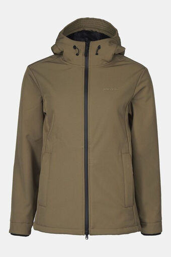 Bever Ayacucho kenai softshell jas dames groen aanbieding