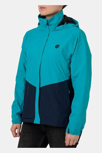 Bever Agu section regenjas dames blauw aanbieding