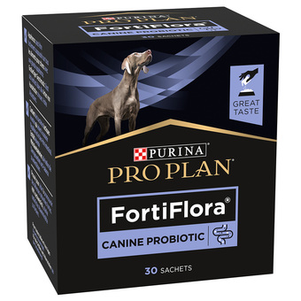 Zooplus 2x30g fortiflora canine probiotic purina pro plan hondenvoer aanbieding