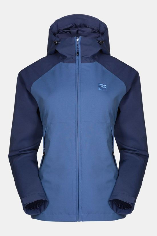 Sprayway marsco jas dames blauw aanbieding bij Bever