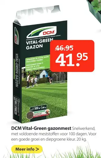 Boerenbond DCM vital-green gazonmest aanbieding