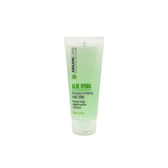 Douglas Arganicare agranicare aloe hydra zuiverende & exfoliërende gezichtsscrub aanbieding