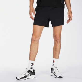 Perry Sport Fila training hardloopshort zwart heren aanbieding