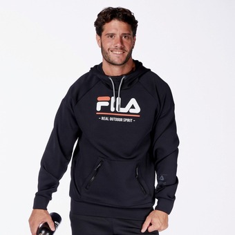 Perry Sport Fila outdoortrui zwart heren aanbieding