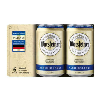 Coop Warsteiner pils 0.0% bier blik aanbieding