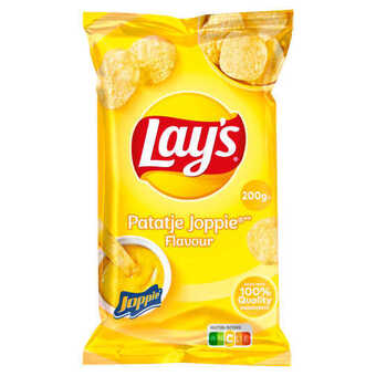 Coop Lay's patatje joppie chips aanbieding