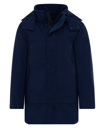 Only for Men People of shibuya hyobe gewatteerde jas aanbieding