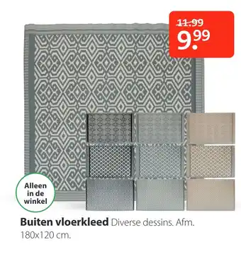 Boerenbond Buiten vloerkleed aanbieding