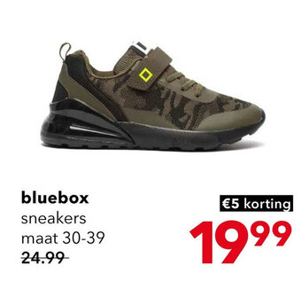 Scapino bluebox sneakers aanbieding