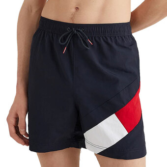 Plutosport Tommy hilfiger sf medium drawstring zwemshort heren aanbieding