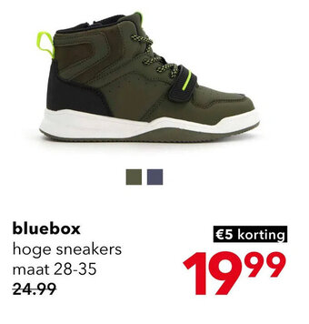 Scapino bluebox hoge sneakers aanbieding