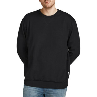 Plutosport Jack & jones basic crew neck sweater heren (plussize) aanbieding