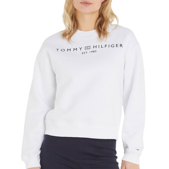 Plutosport Tommy hilfiger logo sweater dames aanbieding