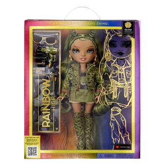 Top1Toys Rainbow high s23 modepop - olivia woods (groen) aanbieding