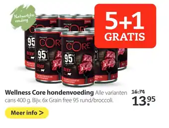 Pets Place Wellness core hondenvoeding 400g aanbieding