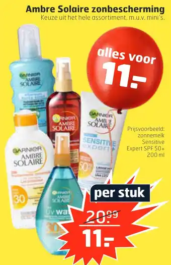 Trekpleister Ambre Solaire zonbescherming 200ml aanbieding