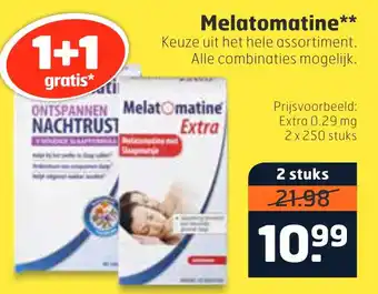 Trekpleister Melatomatine aanbieding