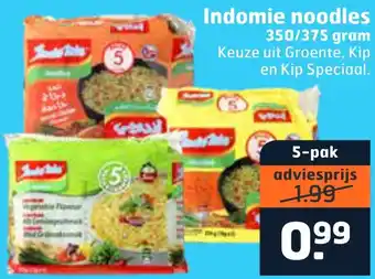 Trekpleister Indomie noodles aanbieding