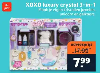 Trekpleister XOXO luxury crystal 3-in-1 aanbieding