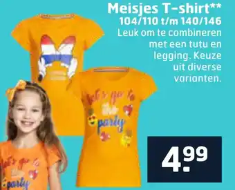 Trekpleister Meisjes T-shirt aanbieding