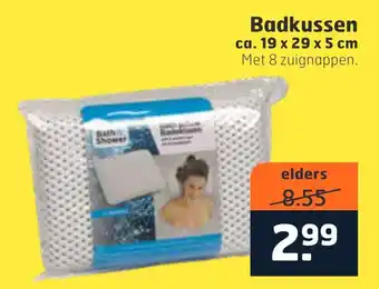 Trekpleister Badkussen aanbieding