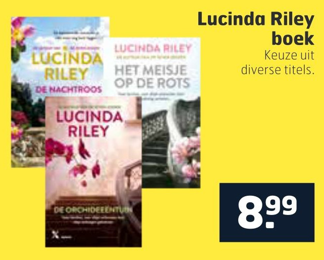 Lucinda riley boek aanbieding bij Trekpleister
