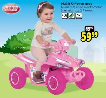 ToyChamp LOKO Flowers quad aanbieding