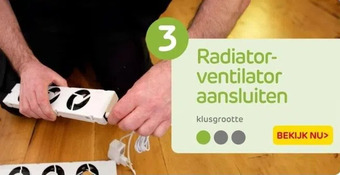 Praxis Radiator-ventilator aansluiten aanbieding