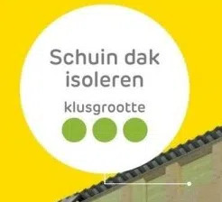 Praxis Schuin dak isoleren aanbieding