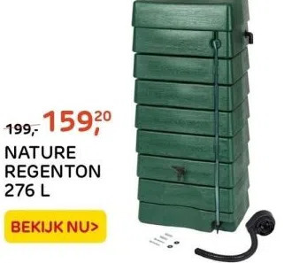 Praxis Nature regenton 276 l aanbieding