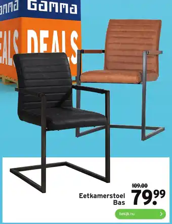 GAMMA Eetkamerstoel Bas aanbieding