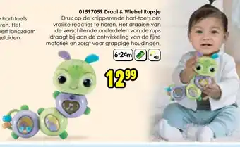 ToyChamp vtech Draai & Wiebel Rupsje aanbieding