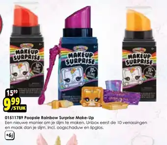 ToyChamp Poopsie Rainbow Surprise Make-Up aanbieding