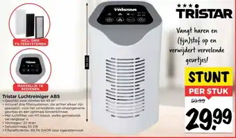 Vomar Voordeelmarkt Tristar Luchtreiniger ABC aanbieding