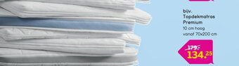 Leen Bakker Topdekmatras Premium aanbieding
