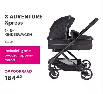 Baby & Tiener X Adventure Xpress 2in1 kinderwagen aanbieding