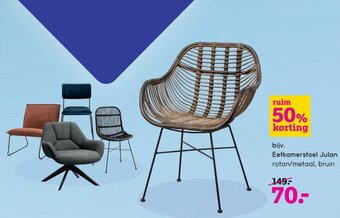 Leen Bakker Eetkamerstoel Julan aanbieding