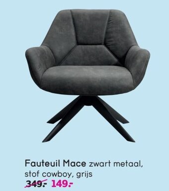 Leen Bakker Fauteuil Mace aanbieding