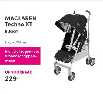 Baby & Tiener Maclaren Techno XT buggy aanbieding