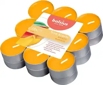 Intratuin Bolsius geurkaars true scents mango geel 4 uur 18 stuks aanbieding