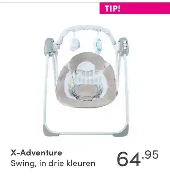 Baby & Tiener X Adventure Swing aanbieding