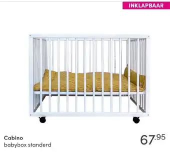 Baby & Tiener Cabino Babybox Standerd aanbieding